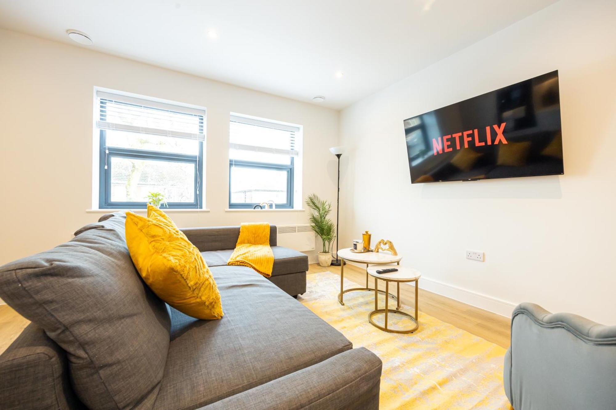 Modern 2 Bed Near Wythenshawe Hospital And Manchester Airport With Parking المظهر الخارجي الصورة